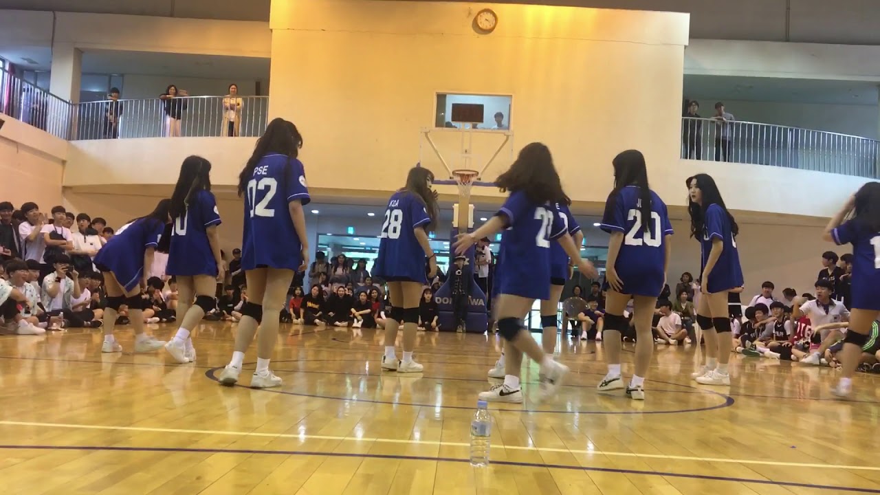 [180518] ACTION 경기자동차과학고 찬조 공연 둠다다+미치고, Disrespect, BANJI, TWICE - What Is Love, Likey cover