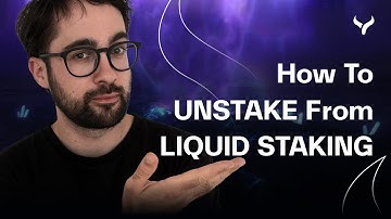 How to Unstake from Liquid Staking on Hatom