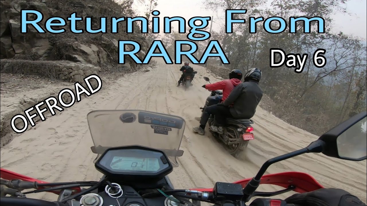 Return Trip From RARA LAKE | Day 6 | Xpulse 200 Yamaha FZ | Offroad Ride ||