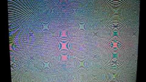 FPGA VGA sync generator, color pattern 1