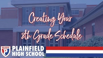 Curriculum Presentation for Rising 8th Graders from Plainfield High School (Plainfield, IN)