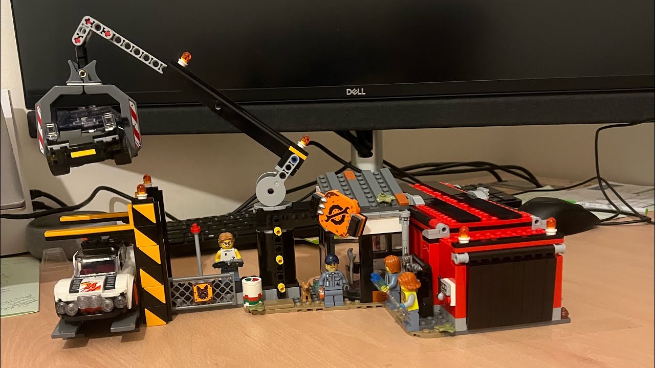 Lego car crusher part 2 - YouTube
