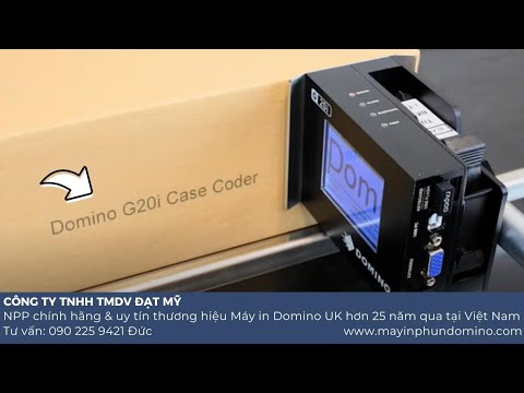 Video Máy in phun lô date thùng carton | Máy in phun chữ số... - youtube