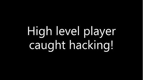 High level Krunker player caught hacking!