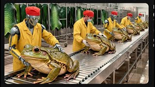 Inside The Frog Leather Factory How Exotic Skins Become Luxury Items Full Process