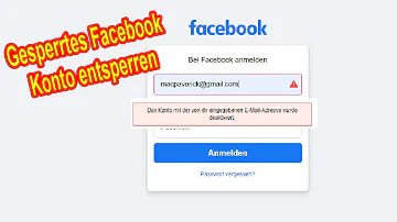 Wie kann ich mein Facebook Account wieder aktivieren?