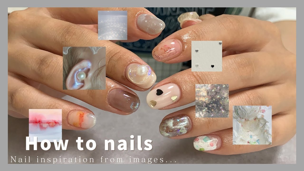 nuance nail.画像からインスピレーションネイル│How to do nails