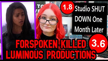 Forspoken Studio SHUT DOWN After Games MASSIVE Failure | The Game That KILLED Luminous Productions