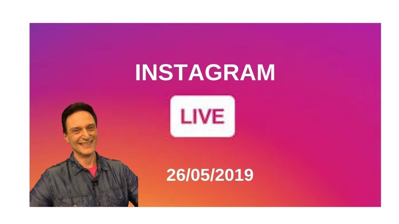Daniel Mastral – “Live do dia 26/05/2019 no Instagram”