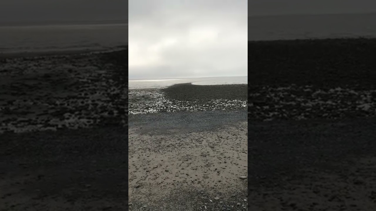 Ver Low Tide Shoreline Under a Grey Sky en YouTube Ver Low Tide Shoreline Under a Grey Sky en YouTube
