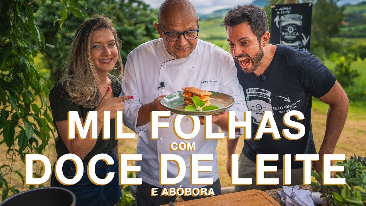 Mil folhas com doce de leite e abóbora | ROCCA #06