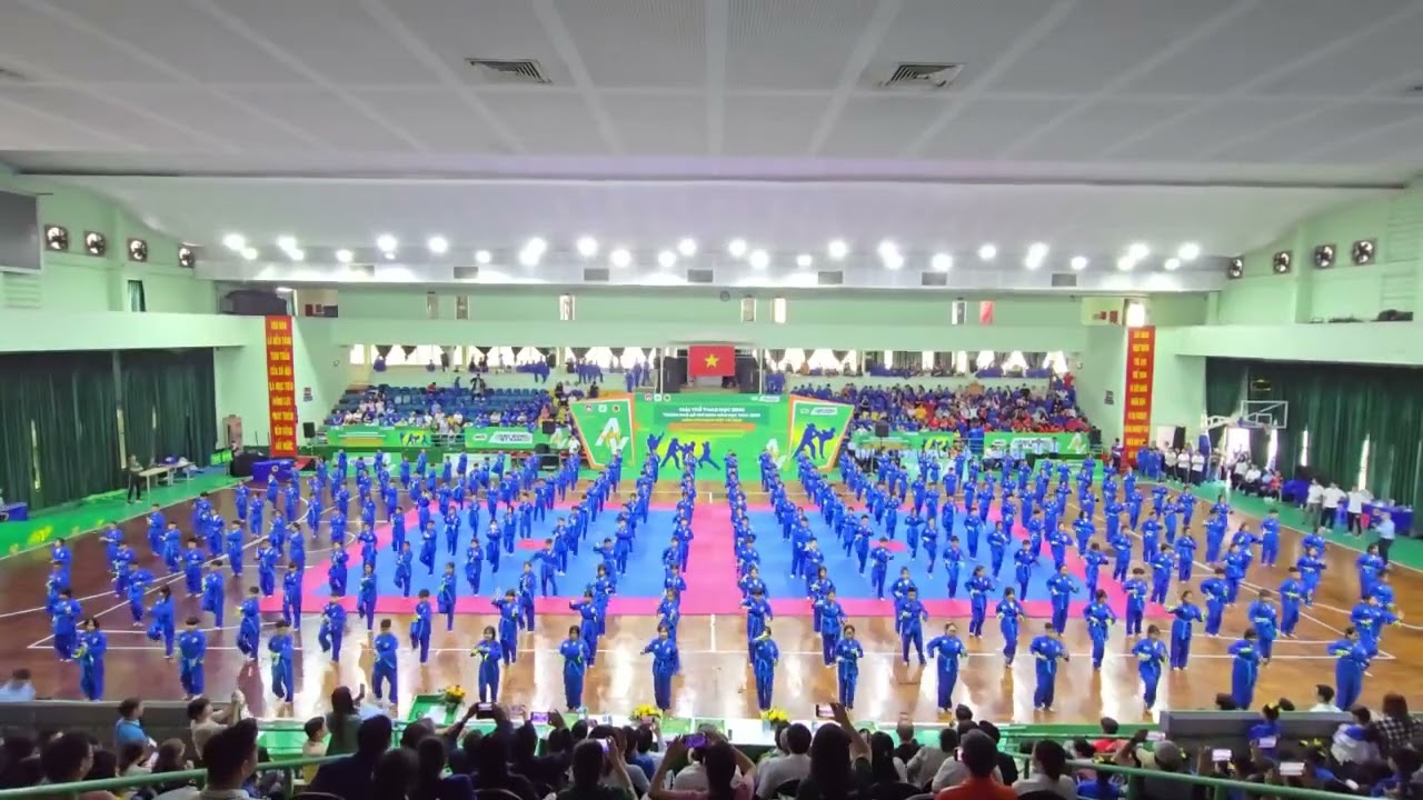 Võ nhạc Vovinam 1 - THCS Lý Phong - Đồng diễn Khai mạc Giải TTHS TPHCM năm học 2024 - 2025