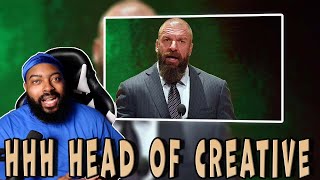 HHH is New Head of Creative in WWE