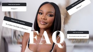 FAQ / GRWM | JE ME MARIE BIENTÔT? J’AI PERDU MA CHAÎNE YOUTUBE? TIKTOK UN RÉSEAU SOCIAL TOXIQUE?