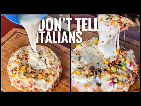 Volcano cheese burst pizza you need to eat in your life time.