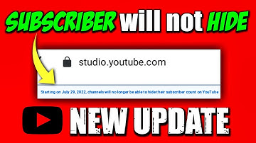 अब Subscriber नहीं छिपेंगे ⚠️ | YouTube New Biggest Update 2022