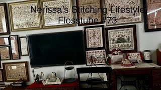 Flosstube#73 stitching plus big announcement 