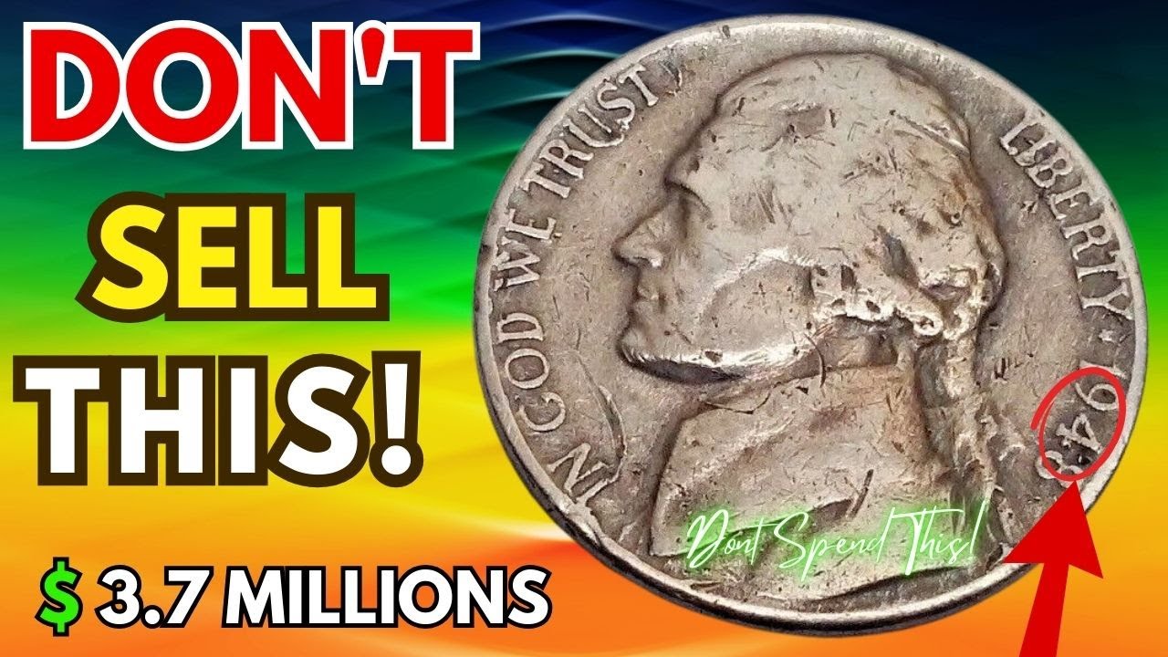 TOP 7 Rare Jefferson Nickels Worth Money in Circulation! Most Valuable ...