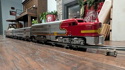 Running American Flyer trains 12-07-2025