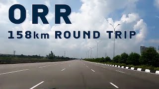 Hyderabad Nehru Outer Ring Road full round trip │ 158 KM │ All exits information │ #orr