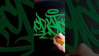 SCRATCH Graffiti Tagging by @Gemoralizacja . #graffiti #graffitiart #shorts