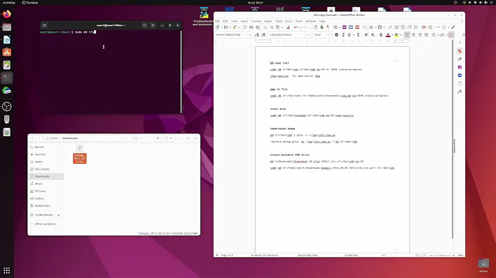How to Use the DD Command to Write an ISO to a USB Drive on Ubuntu