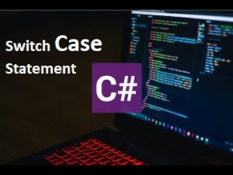 Switch Case statement in C# Urdu Lecture
