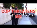 SERGEANT MEJIA THREATENS ME ON CAMERA - MISSION DIVISION  - LOS ANGELES POLICE DEPARTMENT MISCONDUCT