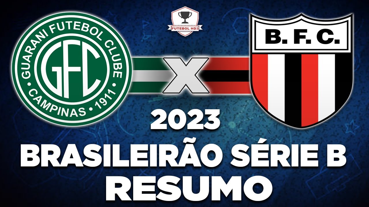 Botafogo-SP marca no fim e supera o Guarani pela Série B