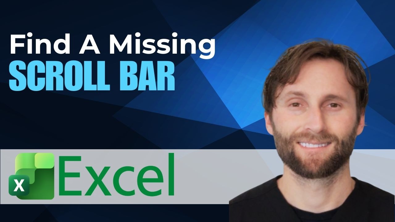 How to Find a Missing Scroll Bar in Microsoft Excel [2026 Guide] - YouTube