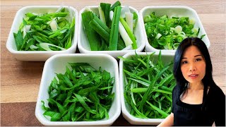 5 Pro & EASY Ways to Cut Green Onions for Garnishing & Cooking