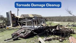 Texas Tornado Cleanup l IREP Austin Junk Removal, Resale & Recycling