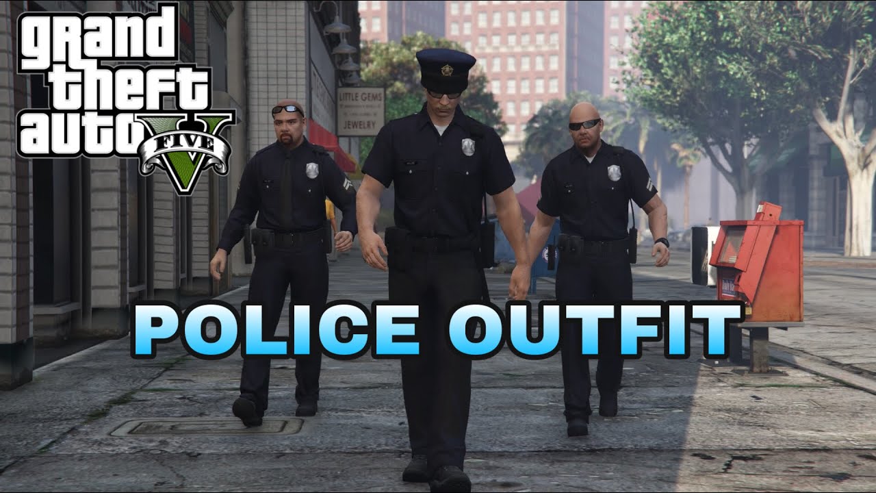 GTA 5 ONLINE HOW TO GET THE POLICE OUTFIT AFTER PATCH 1.51 YouTube