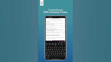Tutorial Donasi Pembangunan RSIA Indonesia di Gaza