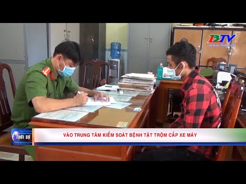 Vào Trung tâm kiểm soát bệnh tật trộm cắp xe máy