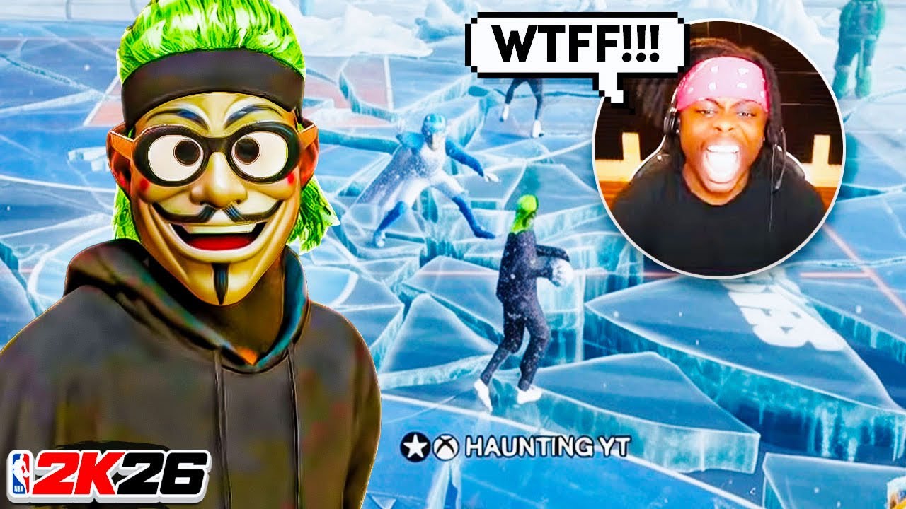 TROLLING STREAMERS WITH THE FREEZE GLITCH IN NBA 2K26! BEST GLITCHY DRIBBLE MOVES FOR TALL GUARDS