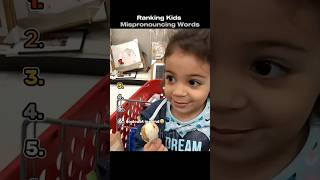 Ranking Kids Mispronouncing Words Moments #ranking #tiktok #usa
