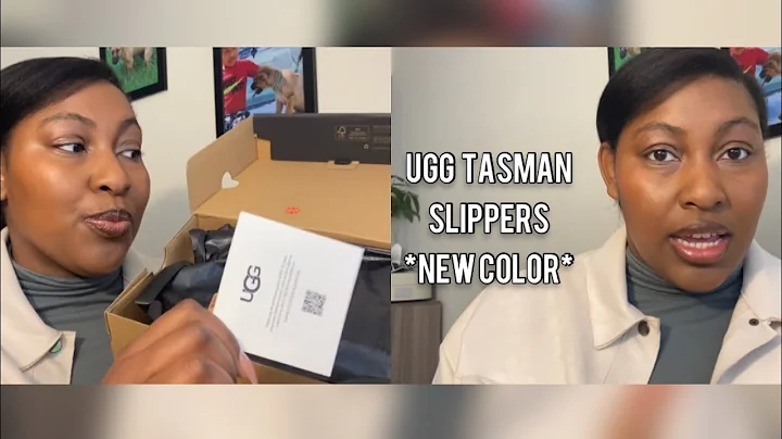 UNBOXING: UGG Tasman Slippers *NEWEST COLOR + Something You Should Know BEFORE Buying*