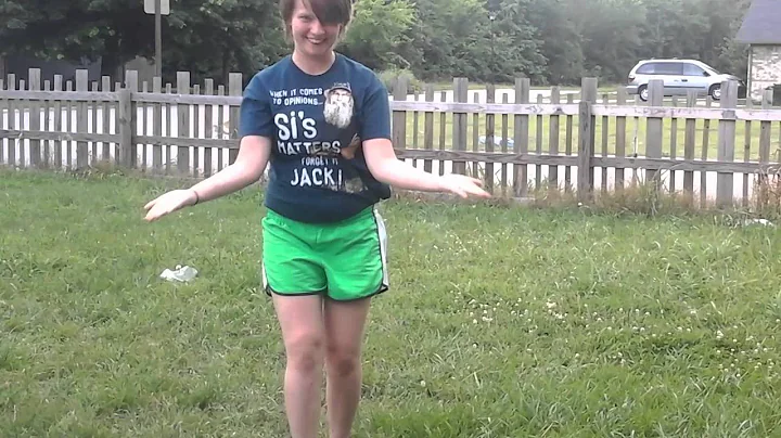 Hayley robbins doing gymnastics