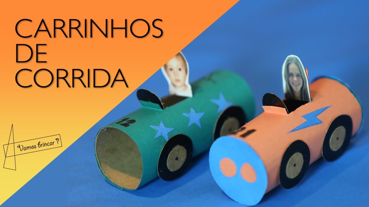 Carrinho de Papel  Educação Física