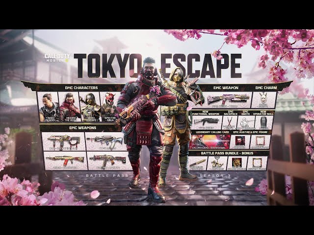 Season 3 Brings Tokyo Escape, the Next Chapter in Call of Duty®: Mobile