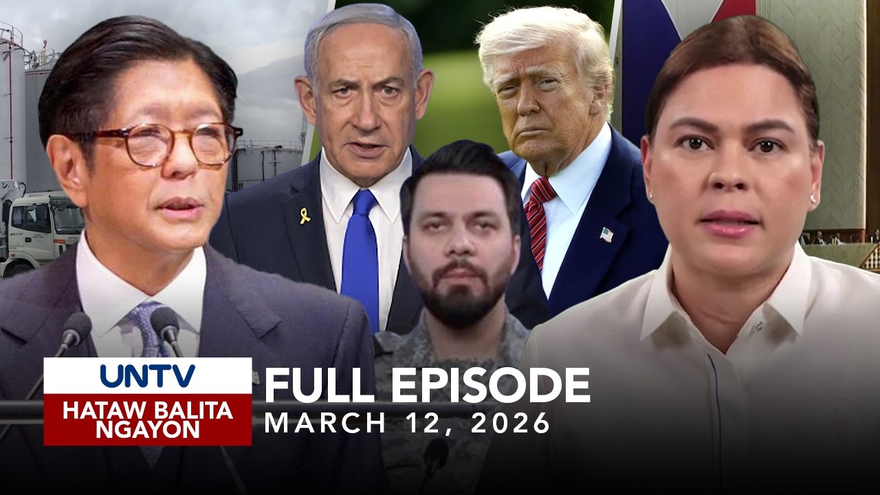 UNTV: Hataw Balita Ngayon | March 12, 2026
