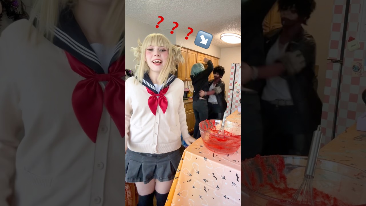 you aren’t ready for the next LOV video #mha #mhacosplay #cosplay #himikotoga #dabi #shigaraki #bnha