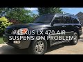 LEXUS LX 470 HEIGHT CONTROL PROBLEM