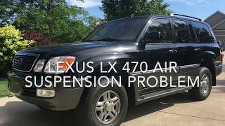 LEXUS LX 470 HEIGHT CONTROL PROBLEM