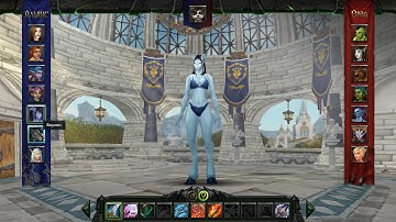 CharacterCreate Screen - World of Warcraft 3.3.5
