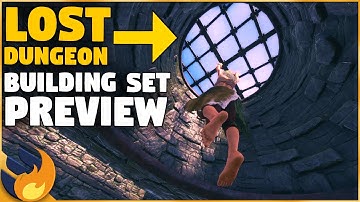 Build YOUR Own Dungeon! Lost Dungeon Building Set Showcase - Age Of War | Conan Exiles |