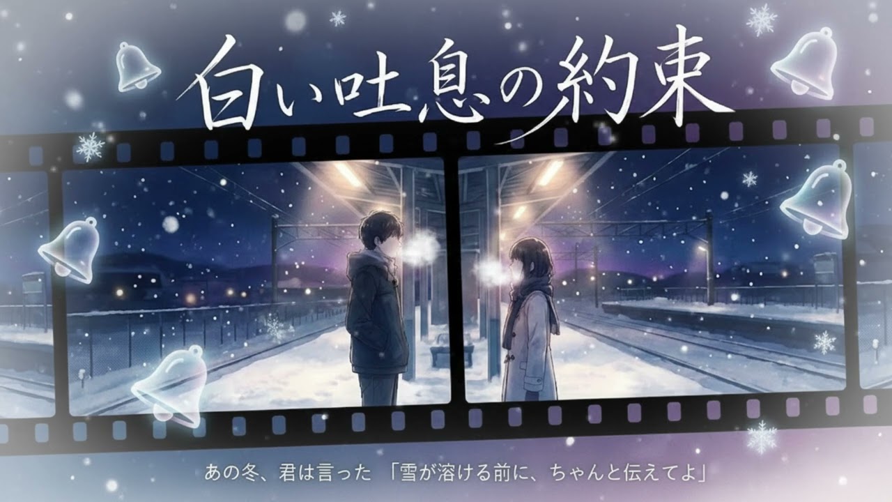【白い吐息の約束】雪が溶ける前に、ちゃんと伝えてよ｜冬の物語ソング