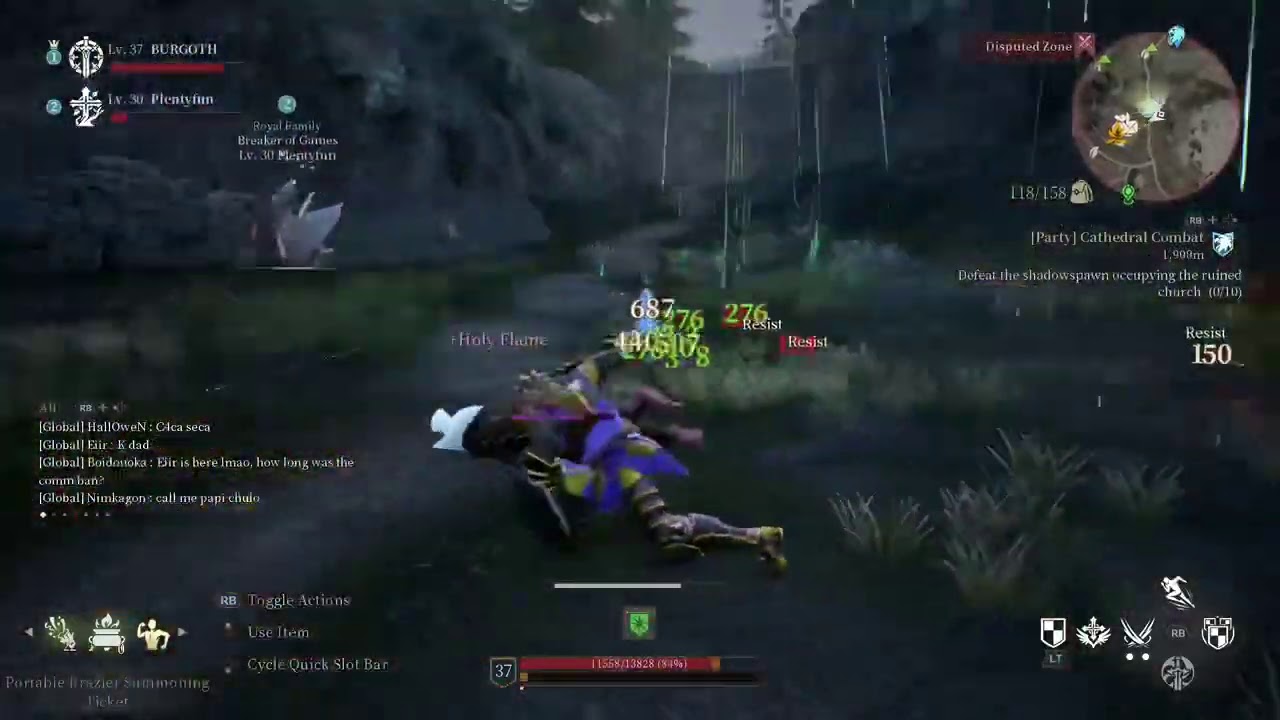 Bless Unleashed Xbox One •BURGOTH• Crusader Open World PvP! “Royal Family” -Physera-