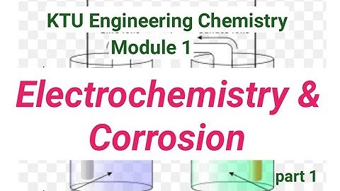 Engineering Chemistry/KTU/Electrochemistry/module 1